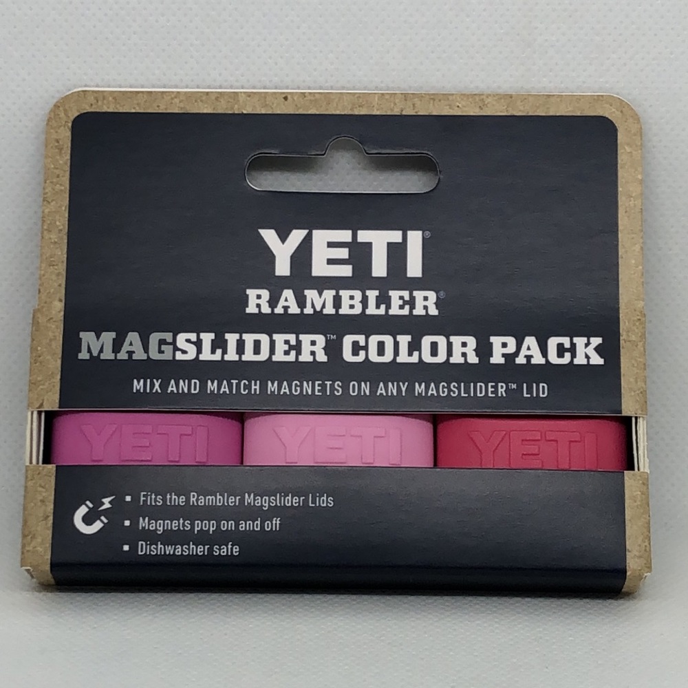 🩷 YETI RAMBLER MAGSLIDER Power Pink Trio
COLOR PACK 🩷 Limited Edition 🆕 NWT